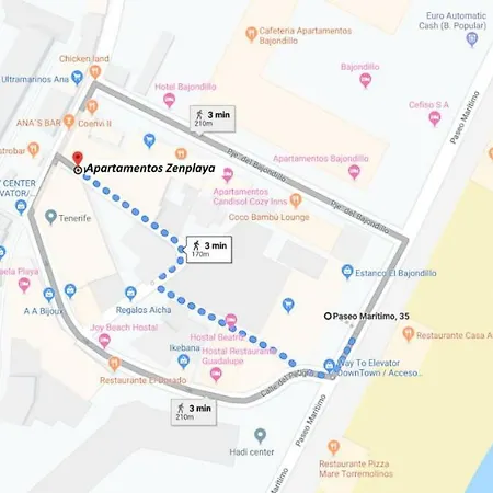 Zenplaya Bajo 5 Playa Bajondillo Appartement *